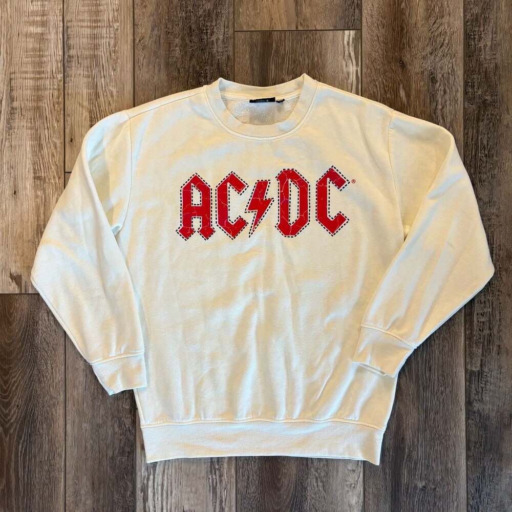 AC/DC Highway to Hell 1979 North American Tour Crewneck Sweatshirt Medium